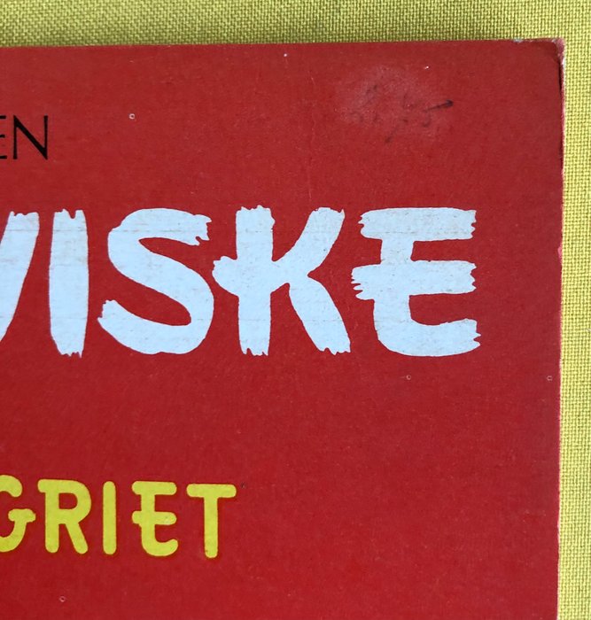 Suske en Wiske GV-66 - De dulle griet - Tweekleurenreeks Gelijkvormig - 1 Album - Første udgave - 1966