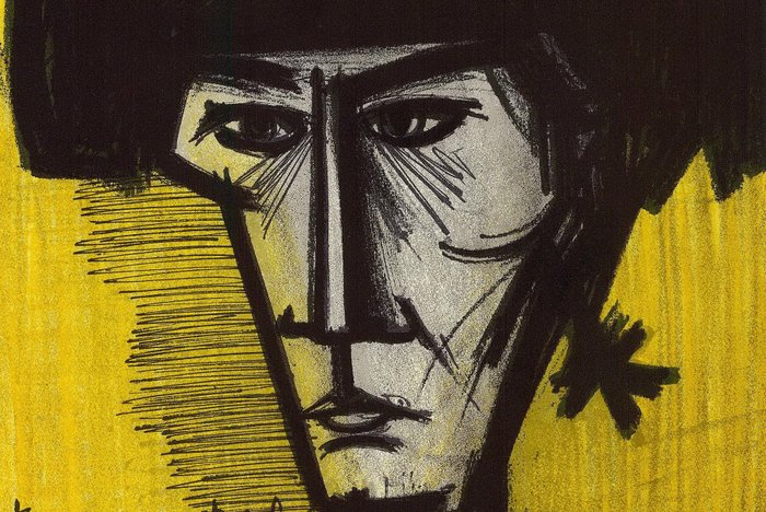 Bernard Buffet (1928-1999) - Le Torero au fond jaune