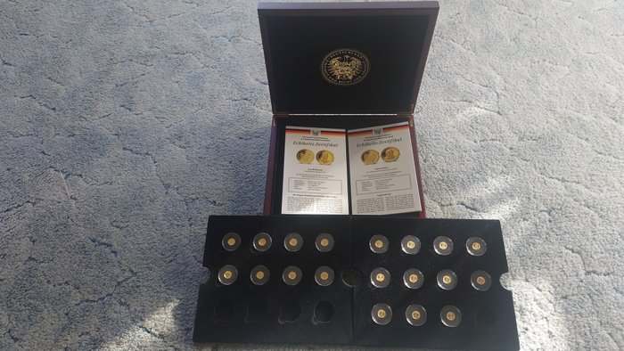 Tyskland. Gold medal 19 medals, (.999) Proof