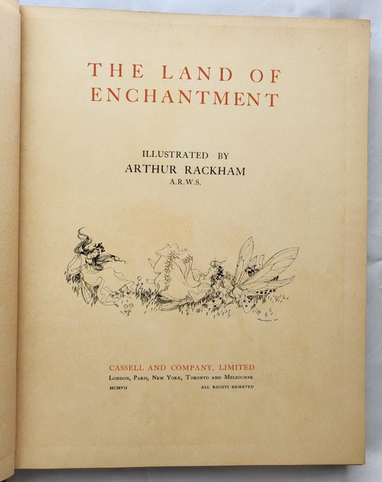 Arthur Rackham - The Land of Enchantment : illustrated by Arthur Rackham - 1907