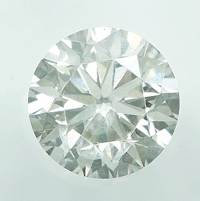 1 pcs Diamant  (Natur)  - 0.70 ct - J - I1 - Gem Report Antwerp (GRA)