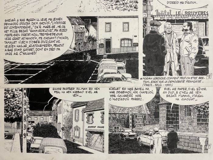 Auclair, Claude - 1 Original page - Bran Ruz - 1981