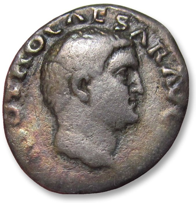 Romarriket Otho (AD 69) Denarius Rome mint 69 AD - SECVRITAS P R - worn coin but from a scarce emperor