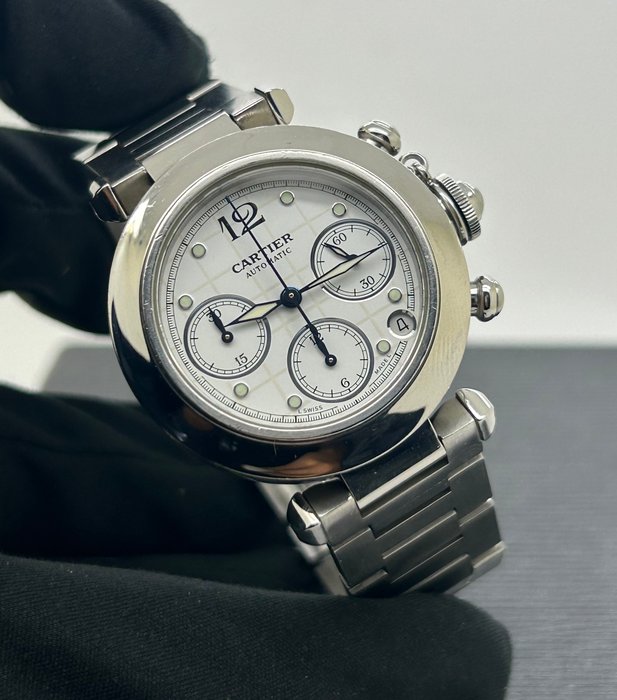 Cartier - Pasha C Chronograph - 2412 - Mænd - 2000-2010