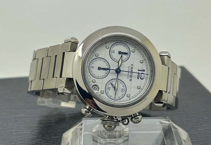 Cartier - Pasha C Chronograph - 2412 - Mænd - 2000-2010