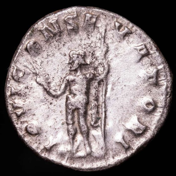 Romarriket. Valerian I (AD 253-260). Antoninianus Minted in Rome, first issue, between 253-254 A.D. IOVI CONSERVATORI  (Ingen mindstepris)