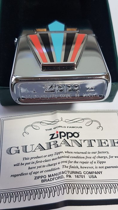 Zippo - Original Zippo Rarität Indian South West - Lighter - Chrome