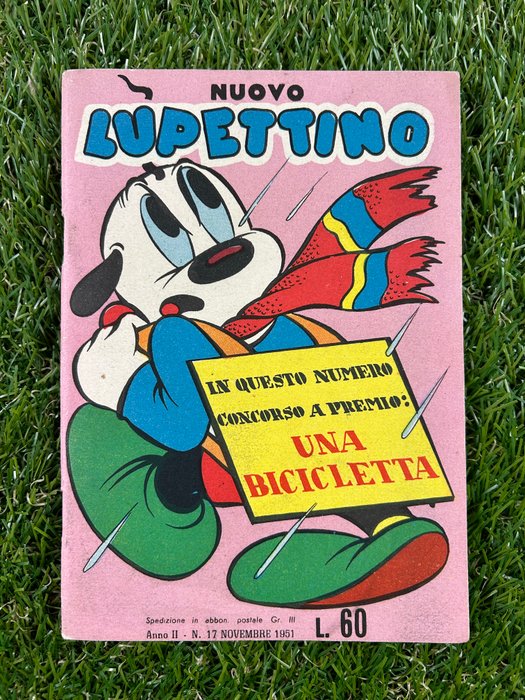 Lupettino Nuovo Lupettino n. 017 - Con il Dollaro di Lupponia - 1 Album - Første udgave - 1951