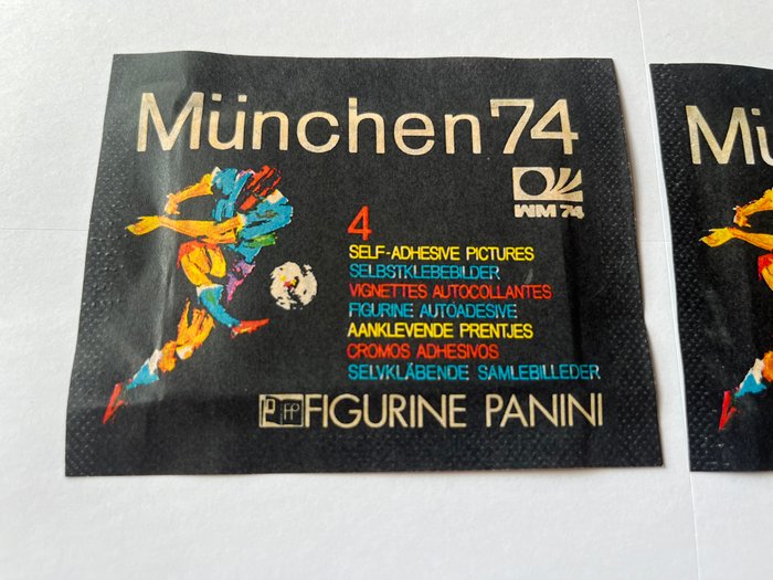 Panini - München 74 World Cup - Johan Cruijff - 2 Pack