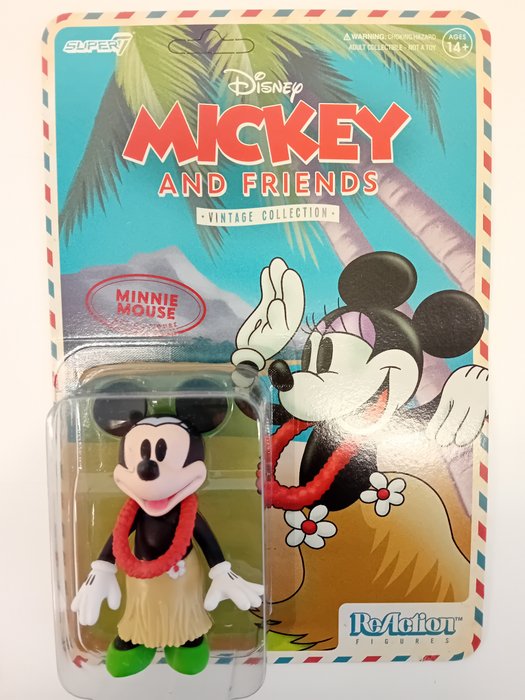 Disney - Legetøj Disney Vintage - Mickey  Minnie Mouse -Pluto-Goofy-Sneeuwwitje-Pocahontas