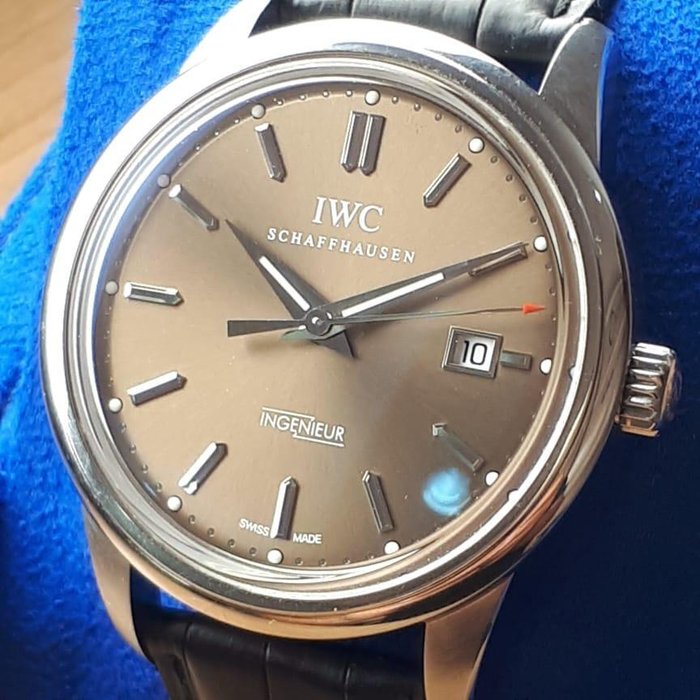 IWC - Ingenieur Automatic Brown Dial Limited Edition 2012 of 500 Pieces - 3233-11 - Mænd - 2011-nu