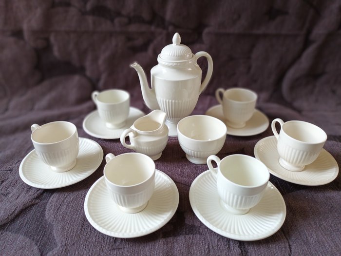 Wedgwood - Kaffeservice (9) - Edme - Fajance