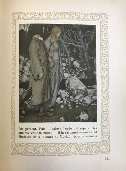 Joseph Bédier / Robert Engels - Le Roman de Tristan et Iseut - 1922