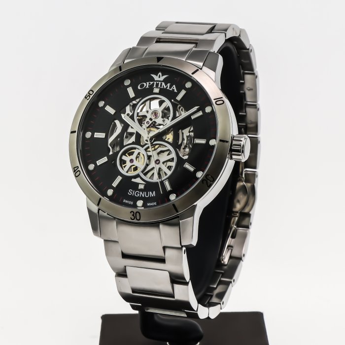 Optima - SIGNUM - Swiss Automatic - OSA481SK-SS-3 - Ingen mindstepris - Mænd - 2011-nu