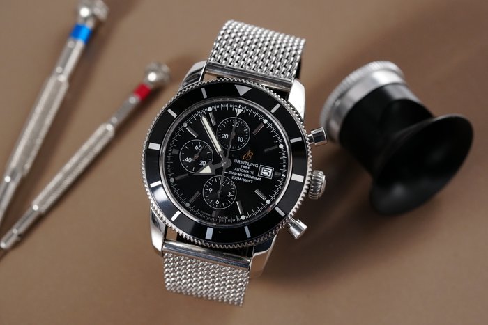 Breitling - Superocean Heritage Chronograph - A13320 - Mænd - 2011-nu