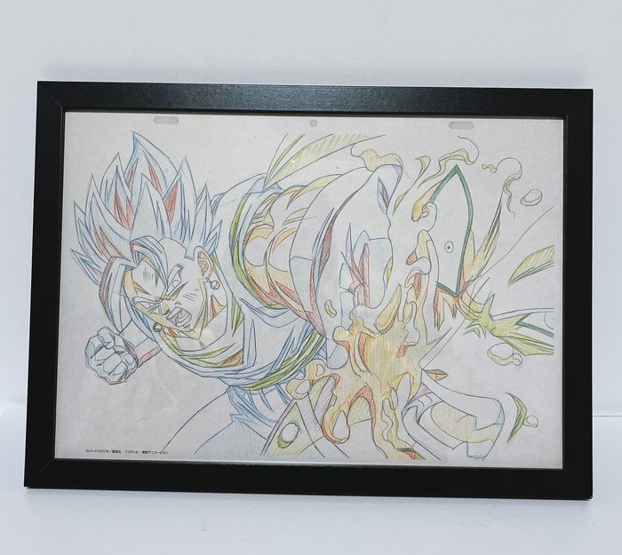 Akira Toriyama - 1 Indrammet manuskripttegning reproduktion - Dragon Ball - Dragon Ball Framed Animated Celuarte by Akira Toriyama Japan No４ 鳥山明・ドラゴンボール