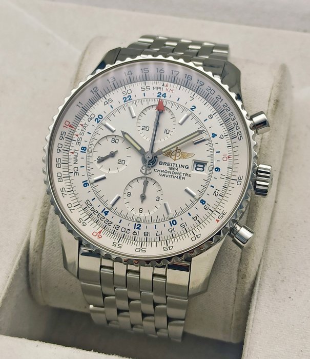 Breitling - Navitimer Chronograph GMT 46 - A24322 - Mænd - 2010-2020