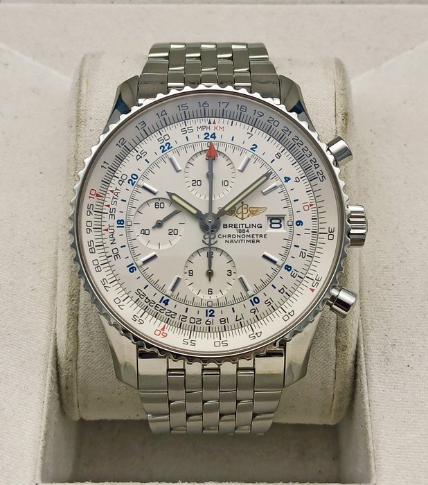 Breitling - Navitimer Chronograph GMT 46 - A24322 - Mænd - 2010-2020