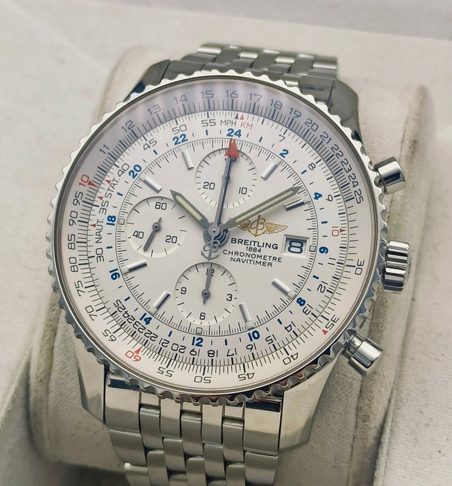 Breitling - Navitimer Chronograph GMT 46 - A24322 - Mænd - 2010-2020