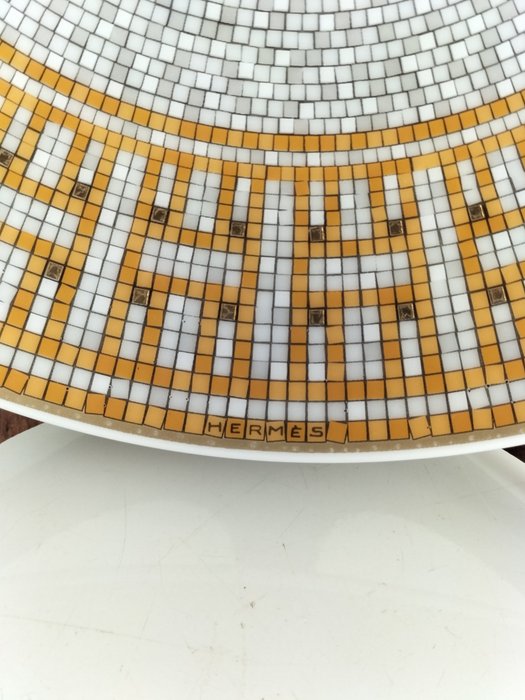 Hermès - Tallerken - "Mosaique au 24" - Porcelæn