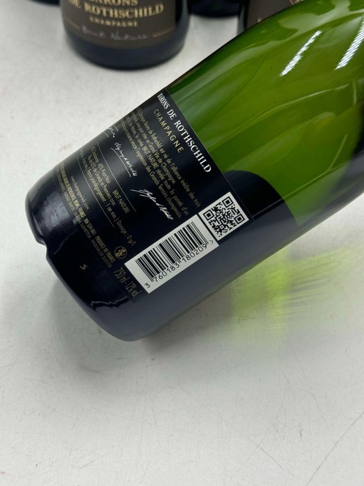 Barons de Rothschild, Brut Nature - Champagne Brut Nature - 6 Flasker (0,75 L)