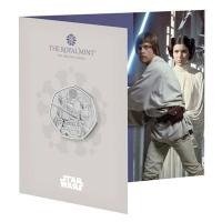 Storbritannien. 50 Pence 2024 Star Wars - Luke Skywalker and Princess Leia Blister  (Ingen mindstepris)