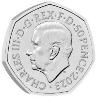 Storbritannien. 50 Pence 2024 Star Wars - Luke Skywalker and Princess Leia Blister  (Ingen mindstepris)