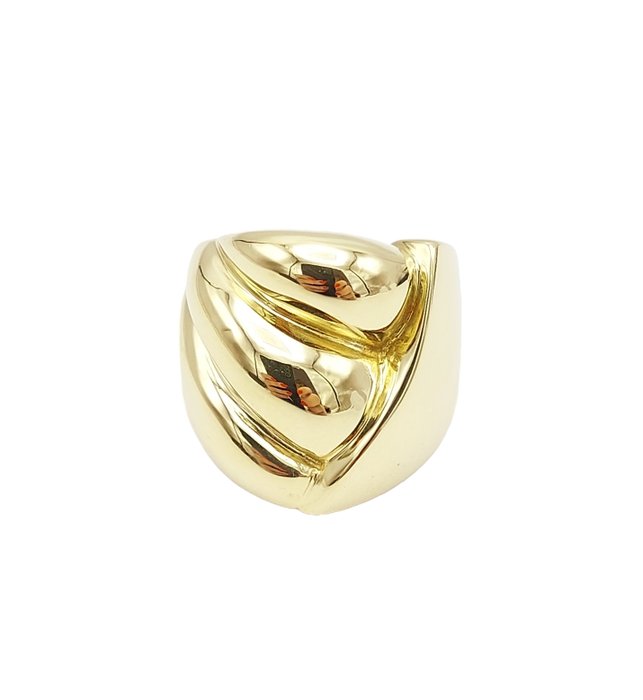 Ring - 18 kraat Gulguld