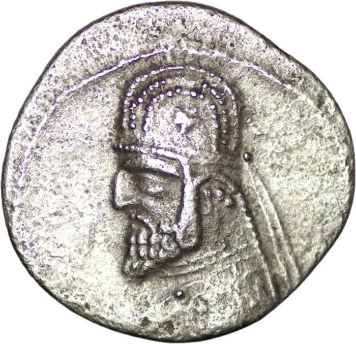 Partheren Empire Mithradates III (circa 87-79 BC) Drachm / Rhagai mint  (Ingen mindstepris)