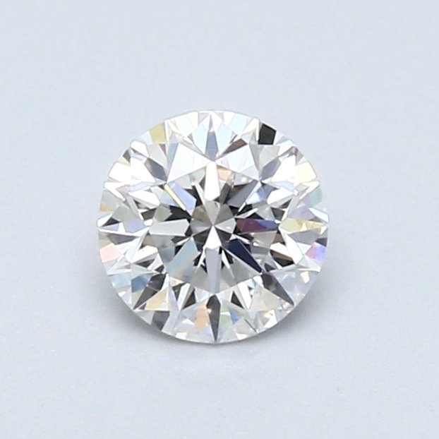 1 pcs Diamant  (Natur)  - 0.52 ct - Rund - D (farveløs) - VS2 - Gemological Institute of America (GIA)