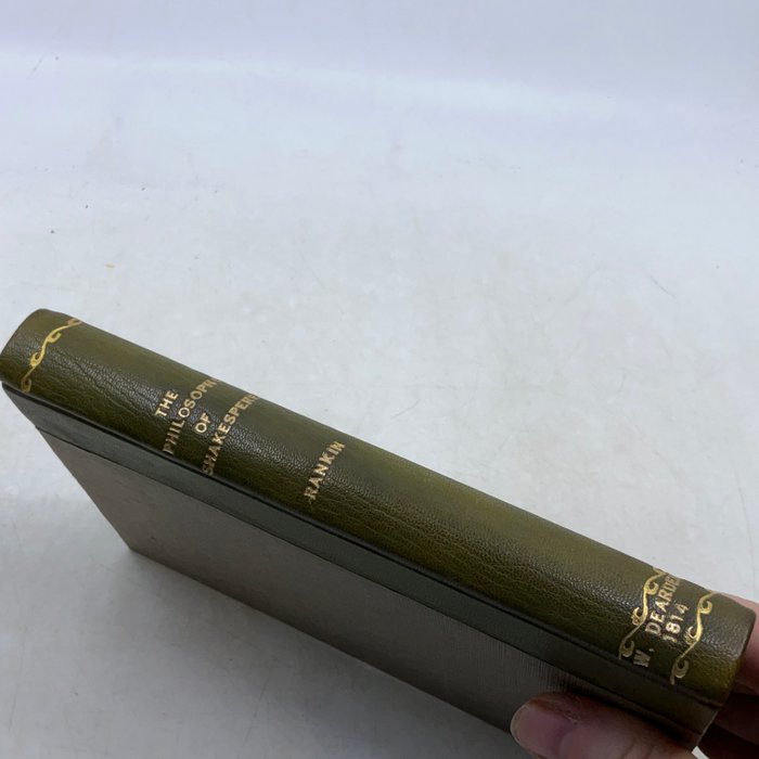 Michael. H. Rankin - The Philosophy of Shakespere, extracted from his plays - 1841