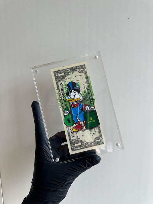 Alan Stefanov (1999) - "McDuck and His Rolex Fortune"  1 dollar bill