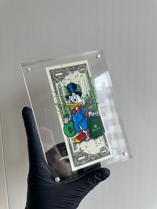 Alan Stefanov (1999) - "McDuck and His Rolex Fortune"  1 dollar bill