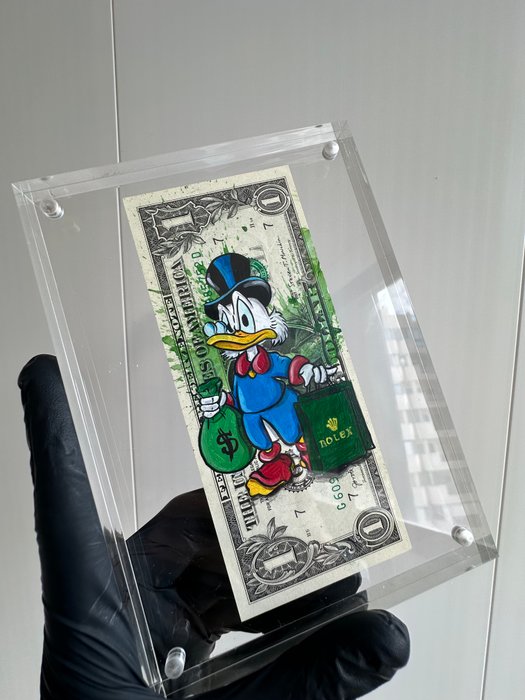 Alan Stefanov (1999) - "McDuck and His Rolex Fortune"  1 dollar bill