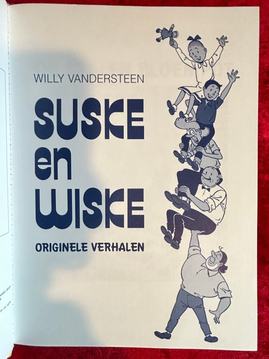 Suske en Wiske Lekturama - Suske en Wiske originele verhalen - O.A. Rikki en Wiske + Op het eiland Amoras en vele andere - 15 Album - Første udgave/genoptryk - 1998