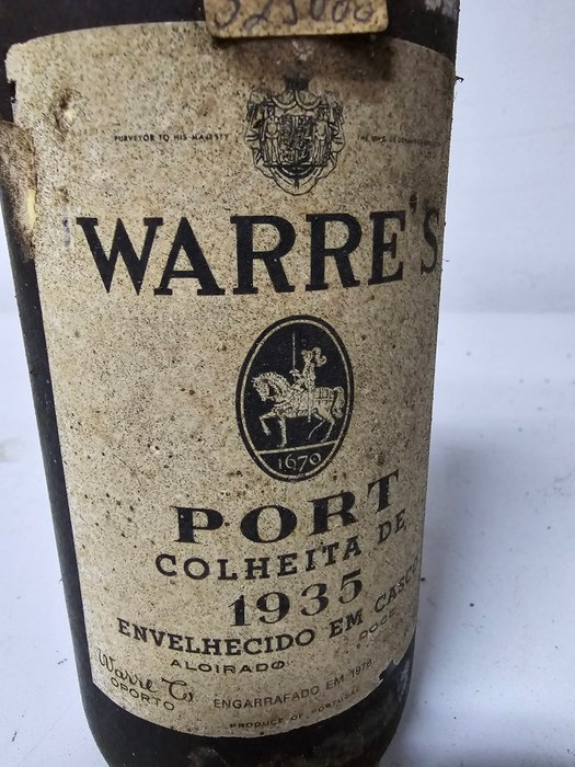 1935 Warre's - Colheita Port - Flasket 1978 -  Douro  - 1 Flaske (0,75L)