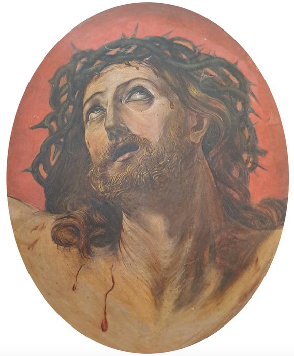 Scuola italiana (XIX), da Guido Reni - Ecce Homo - NO RESERVE