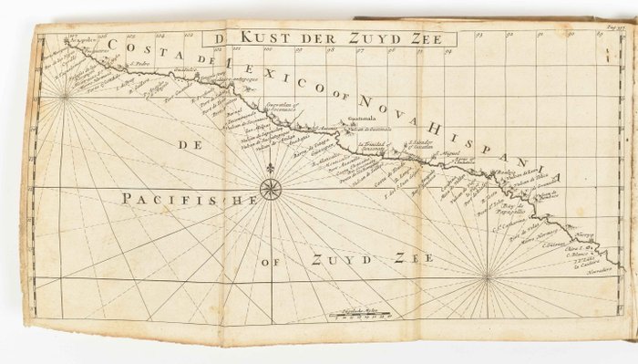 W Rogers - Nieuwe Reize naa de Zuidzee - 1715