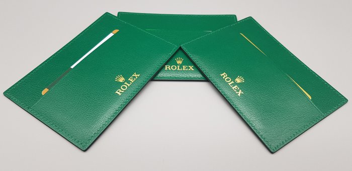 Rolex - 4119209.05 - Porta Garanzia - Porta Carte 3 pezzi