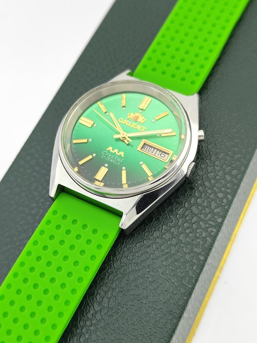 Orient - Green Dial Automatic Vintage - Ingen mindstepris - Mænd - 1970-1979