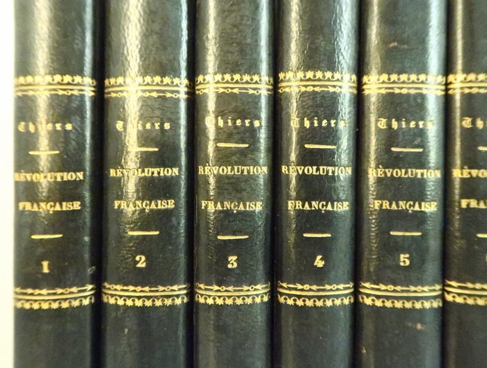 Adolphe Thiers - Histoire de la Révolution française [48 planches] - 1843