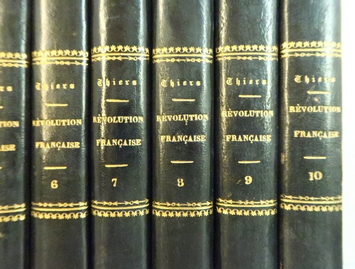 Adolphe Thiers - Histoire de la Révolution française [48 planches] - 1843