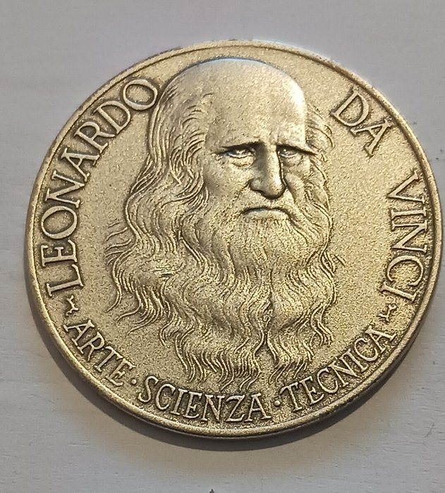 Europa. Médaille Argent Léonard de Vinci 2 x  (Ingen mindstepris)