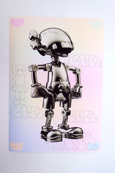 Golden Boy (2000) - CHROME KAWS (Original Artwork)