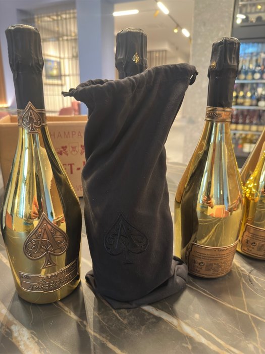 Armand de Brignac, Ace of Spades Gold - Vallée de la Marne Brut - 4 Flasker (0,75 L)