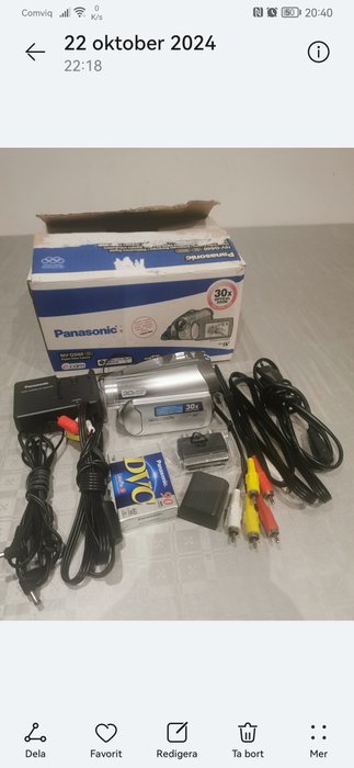 Panasonic NV-GS60E MiniDV PAL Digital video kamera