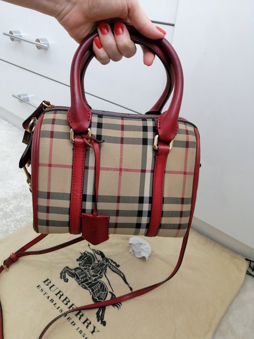 Burberry - Haymarket alchester Handle bag - Mulepose