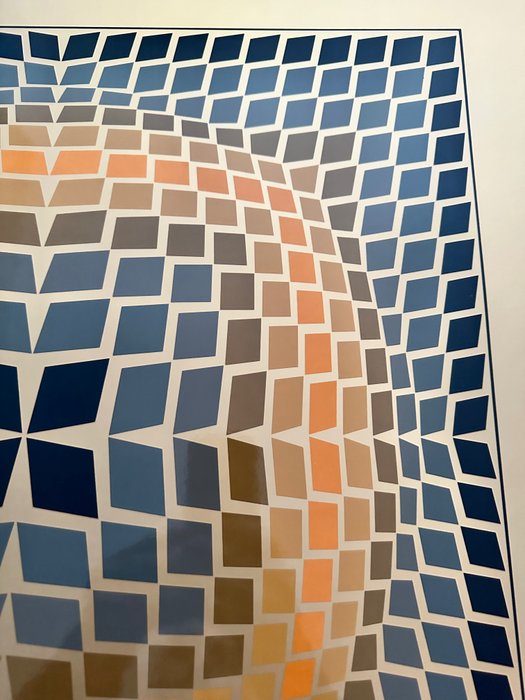 Victor Vasarely (1906-1997) D'après - Quasar-2