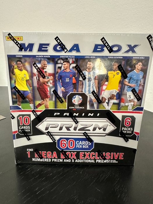 2024 Panini Prizm Copa America Mega Box - 1 Sealed box - Næsten så god som ny (NM)