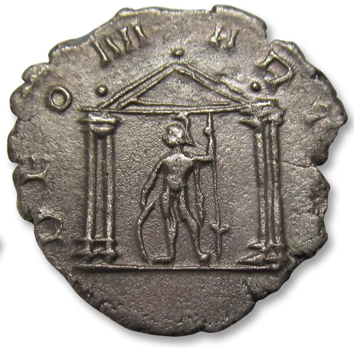 Romarriket. Gallienus (AD 253-268). Antoninianus Colonia Agrippinensis (Cologne) mint 258-259 A.D. - DEO MARTI